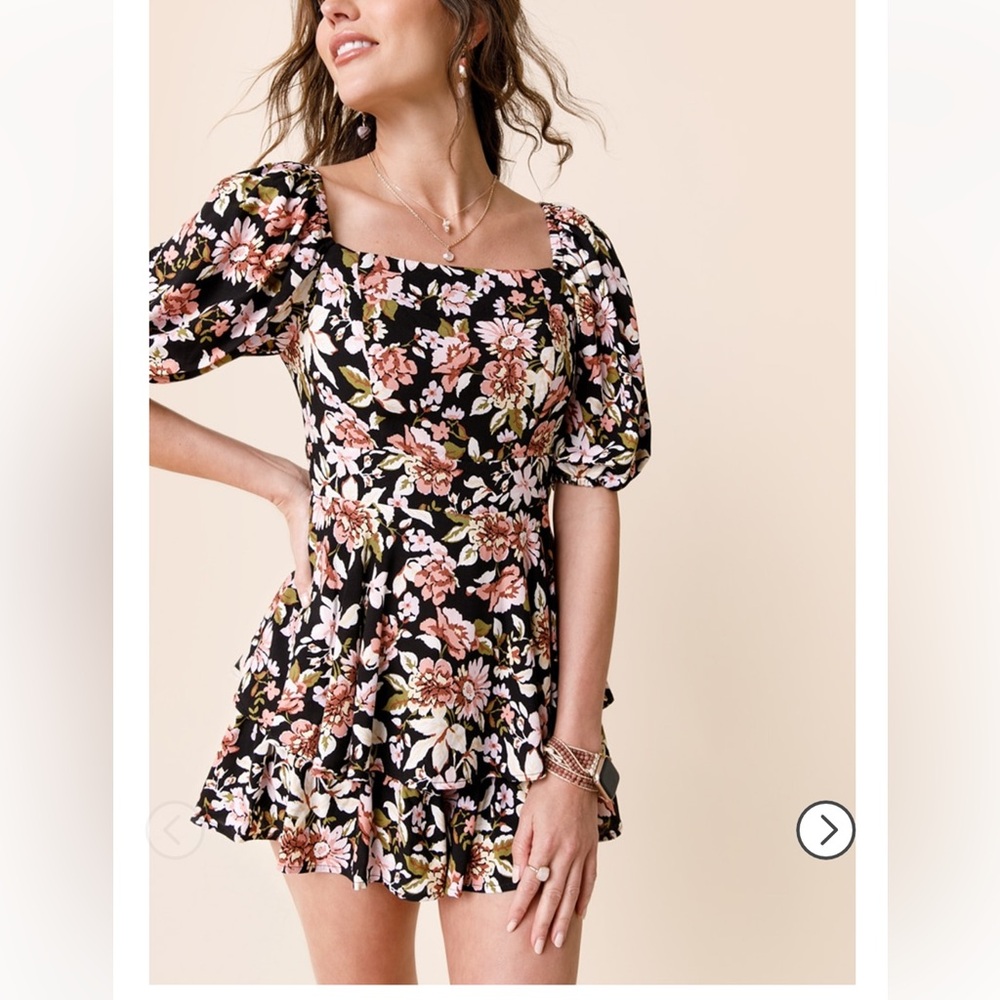 Floral romper
